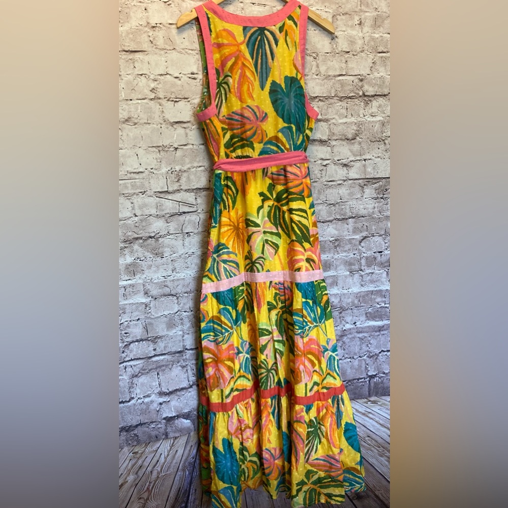 Gorgeous Farm Rio Anthologie Cotton Maxi Dress, size L - Picture 4 of 11